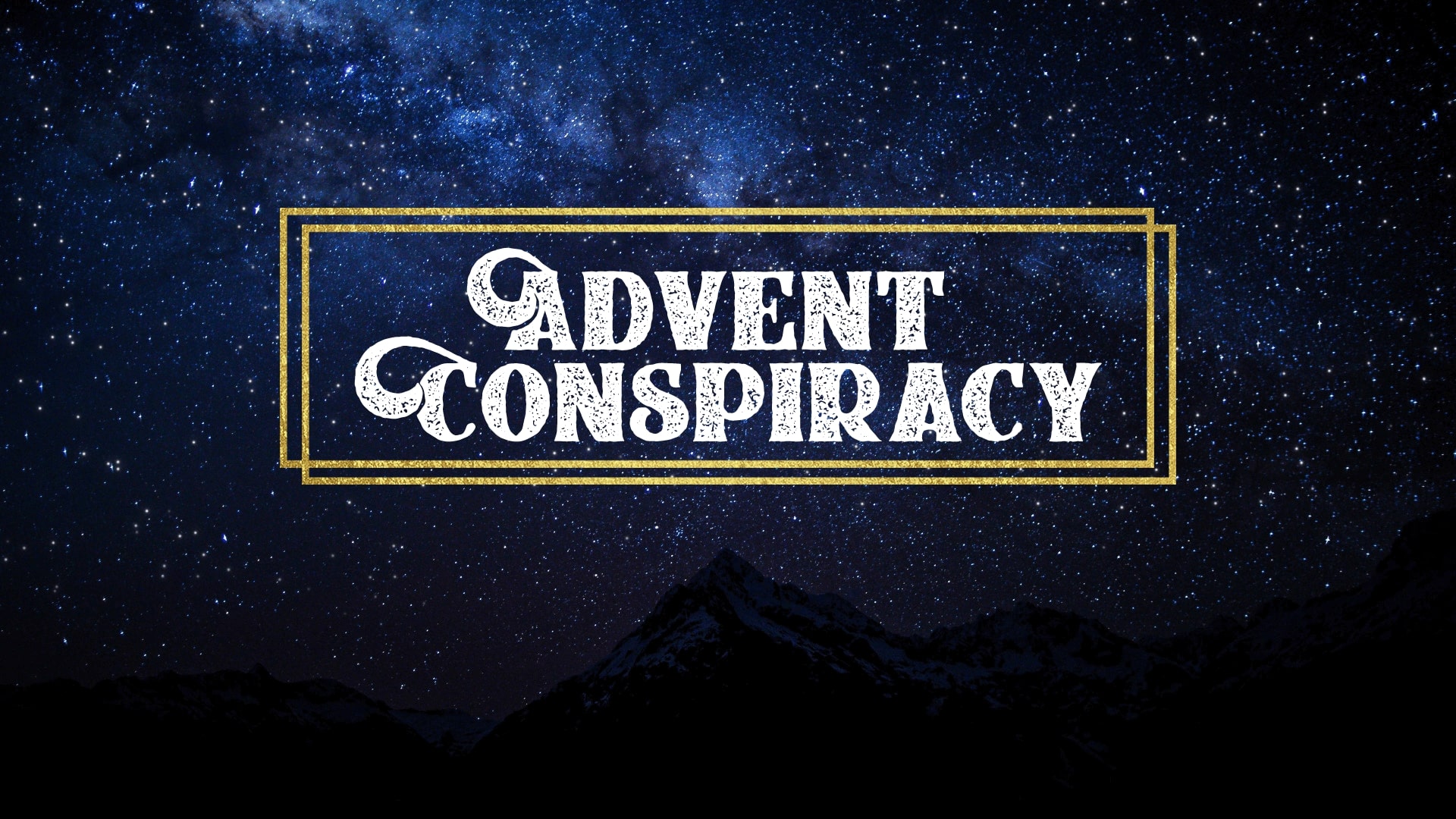 Advent Conspiracy